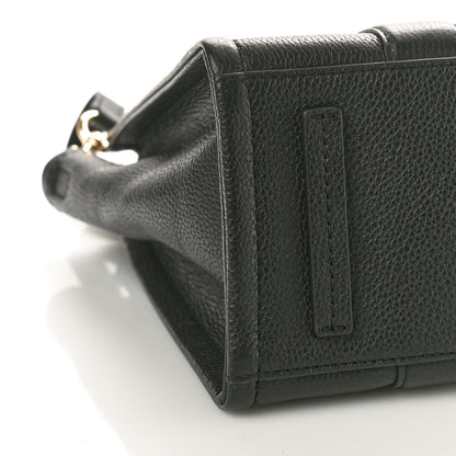 Marc Jacobs Grained Calfskin Medium The Tote Bag Black 9 of 10
