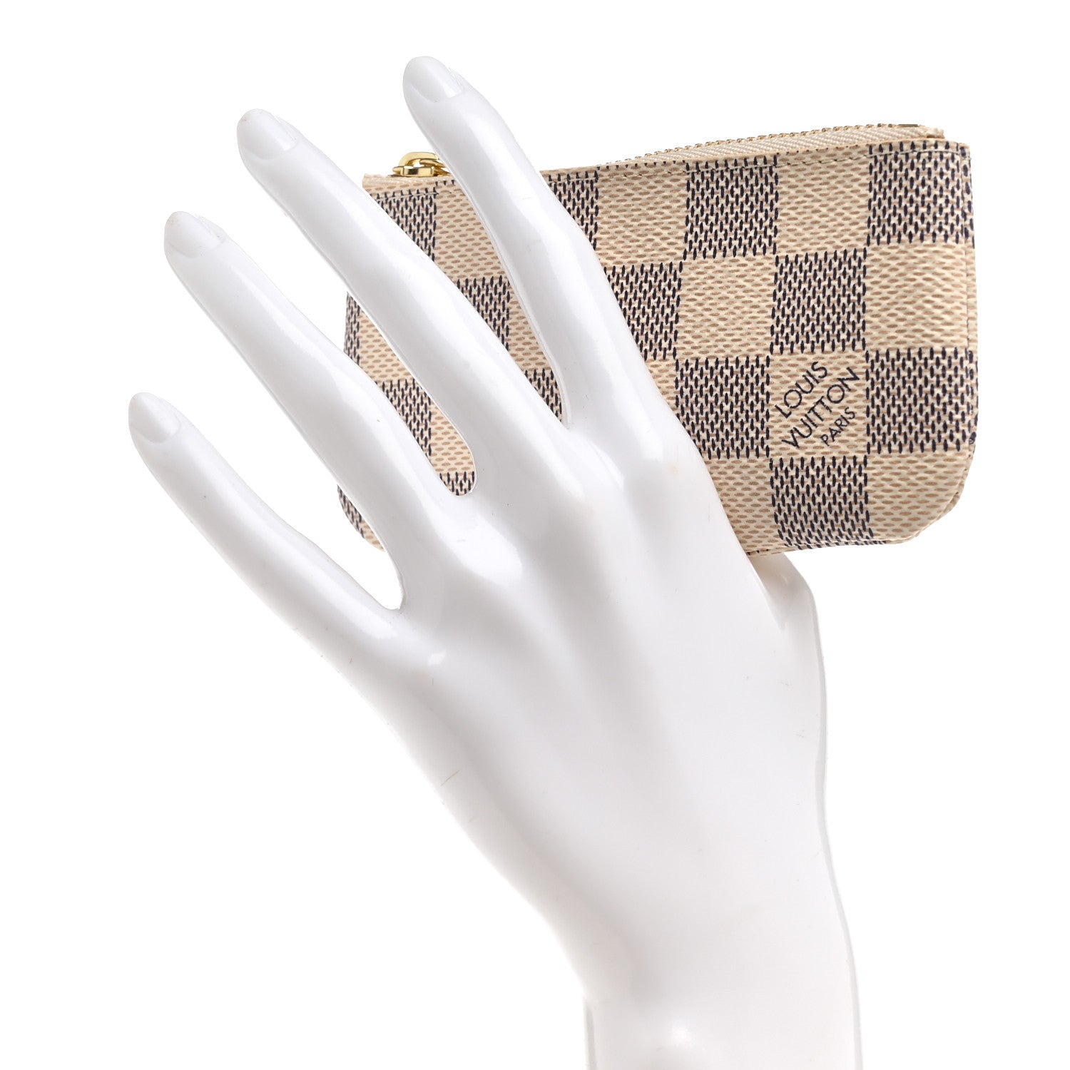 Louis Vuitton Damier Azur Key Pouch 2 of 7