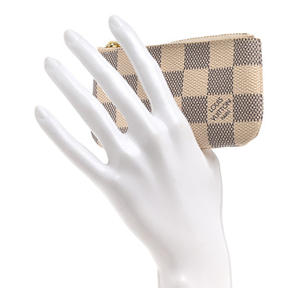 Louis Vuitton Damier Azur Key Pouch 2 of 7
