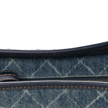 Chanel Denim Calfskin Medium Gabrielle Hobo Blue 16 of 16