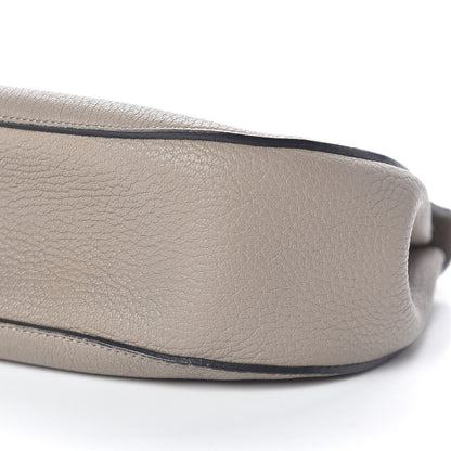Chloe Grained Lambskin Drew Shoulder Bag Motty Grey 10 of 10