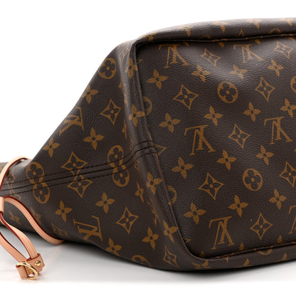 Louis Vuitton Monogram Stamped Inside Out Neverfull Bandouliere GM Beige 8 of 11