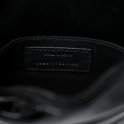 Saint Laurent Patent Calfskin Matelasse Monogram Lou Camera Bag Black 8 of 11