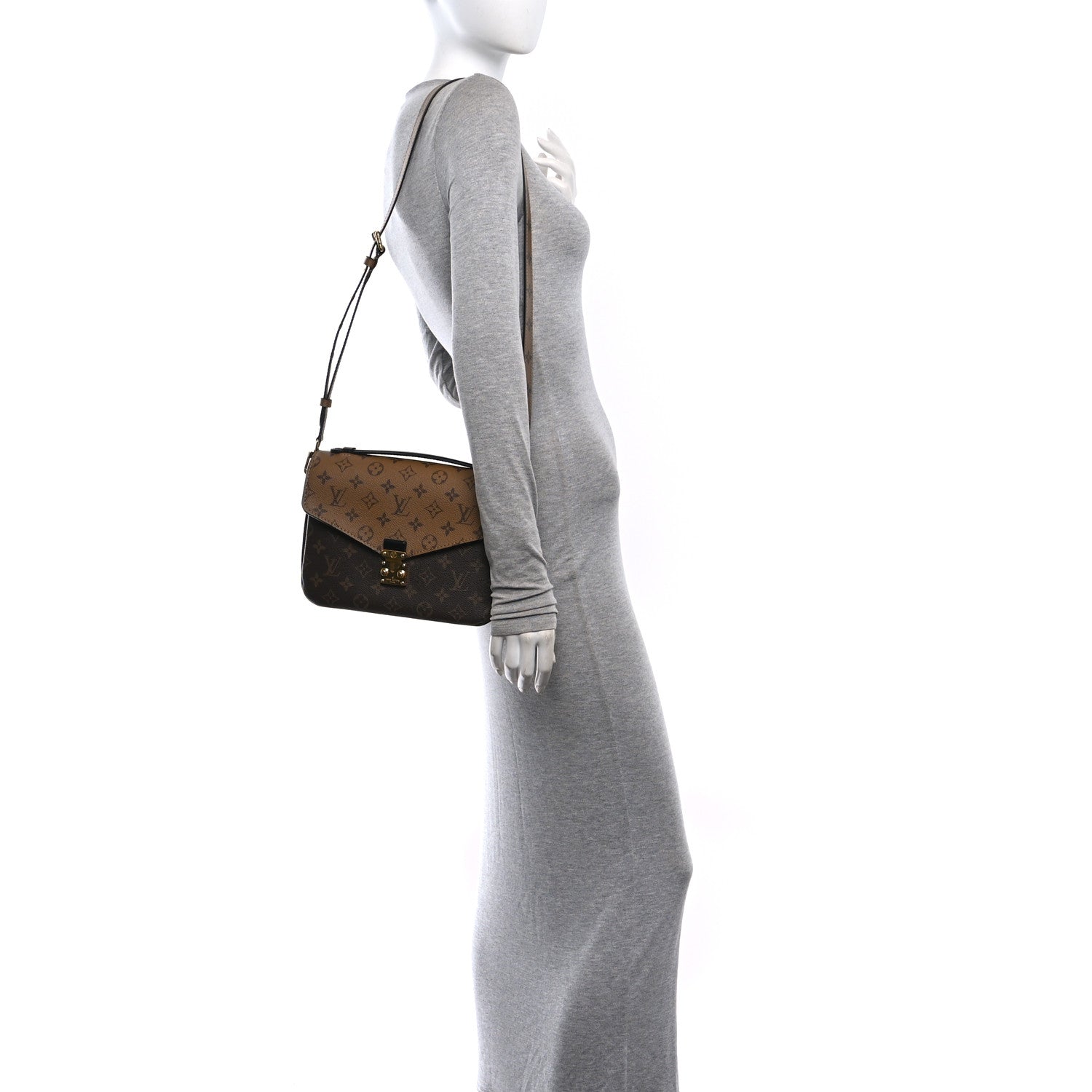 Louis Vuitton Reverse Monogram Pochette Metis 2 of 9