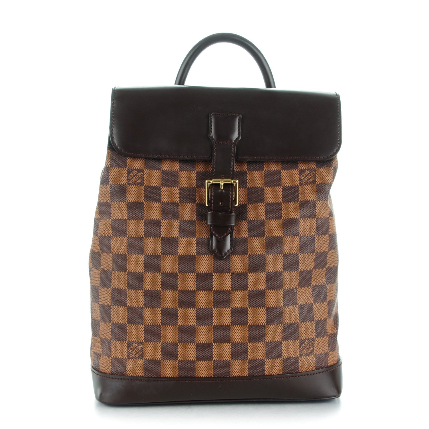 Louis Vuitton Damier Ebene Soho Backpack 1 of 10