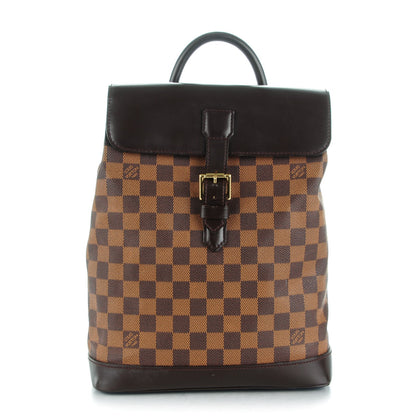 Louis Vuitton Damier Ebene Soho Backpack 1 of 10