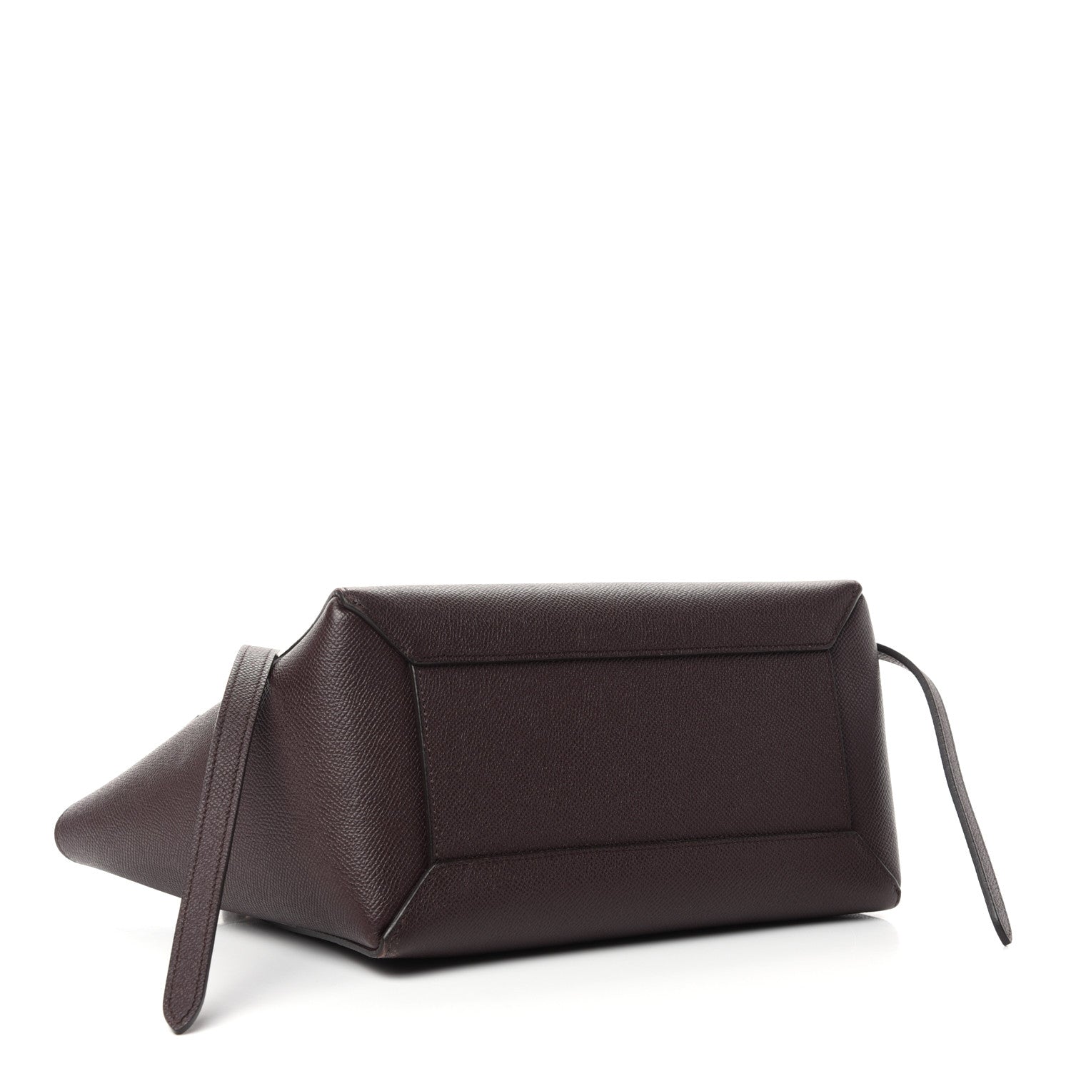 Celine Grained Calfskin Micro Belt Bag Burgundy 4 of 9