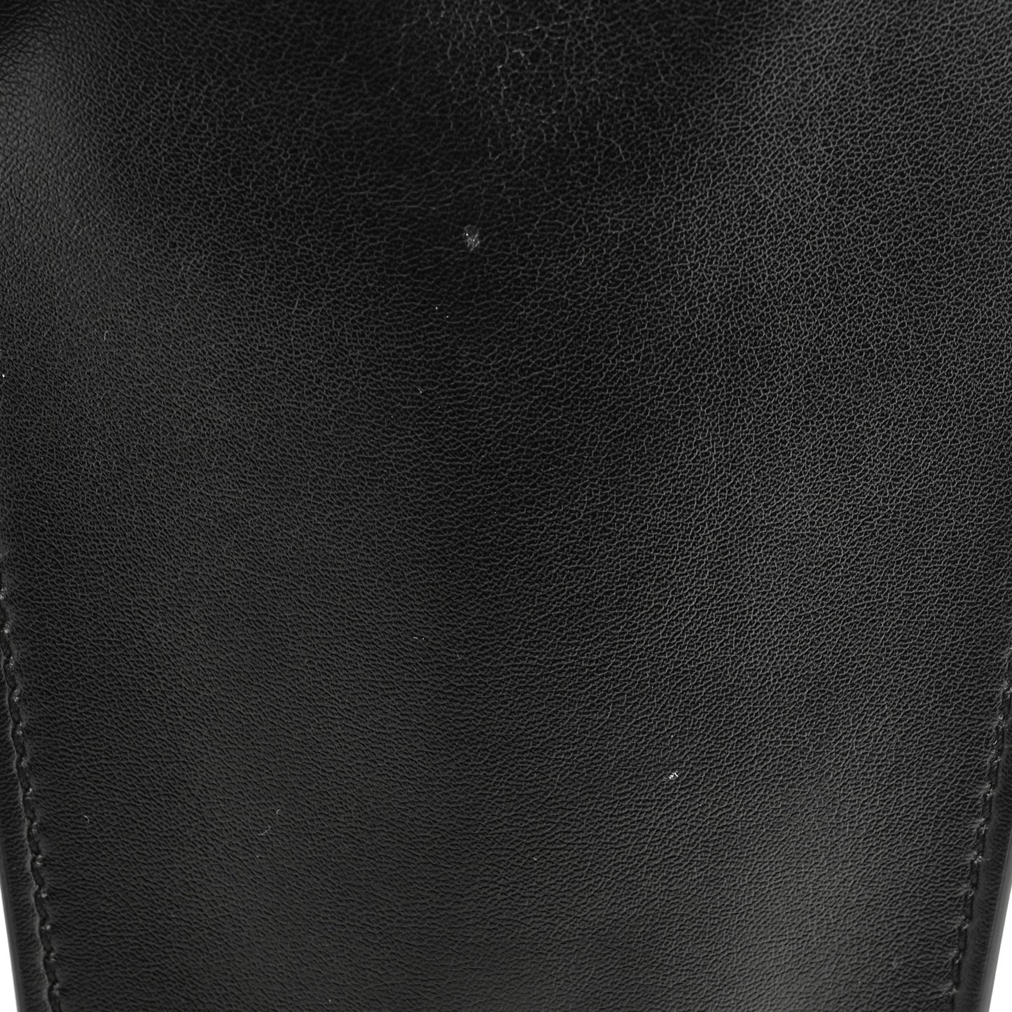 Eco Alter Nappa Perforated Logo Mini Crossbody Black