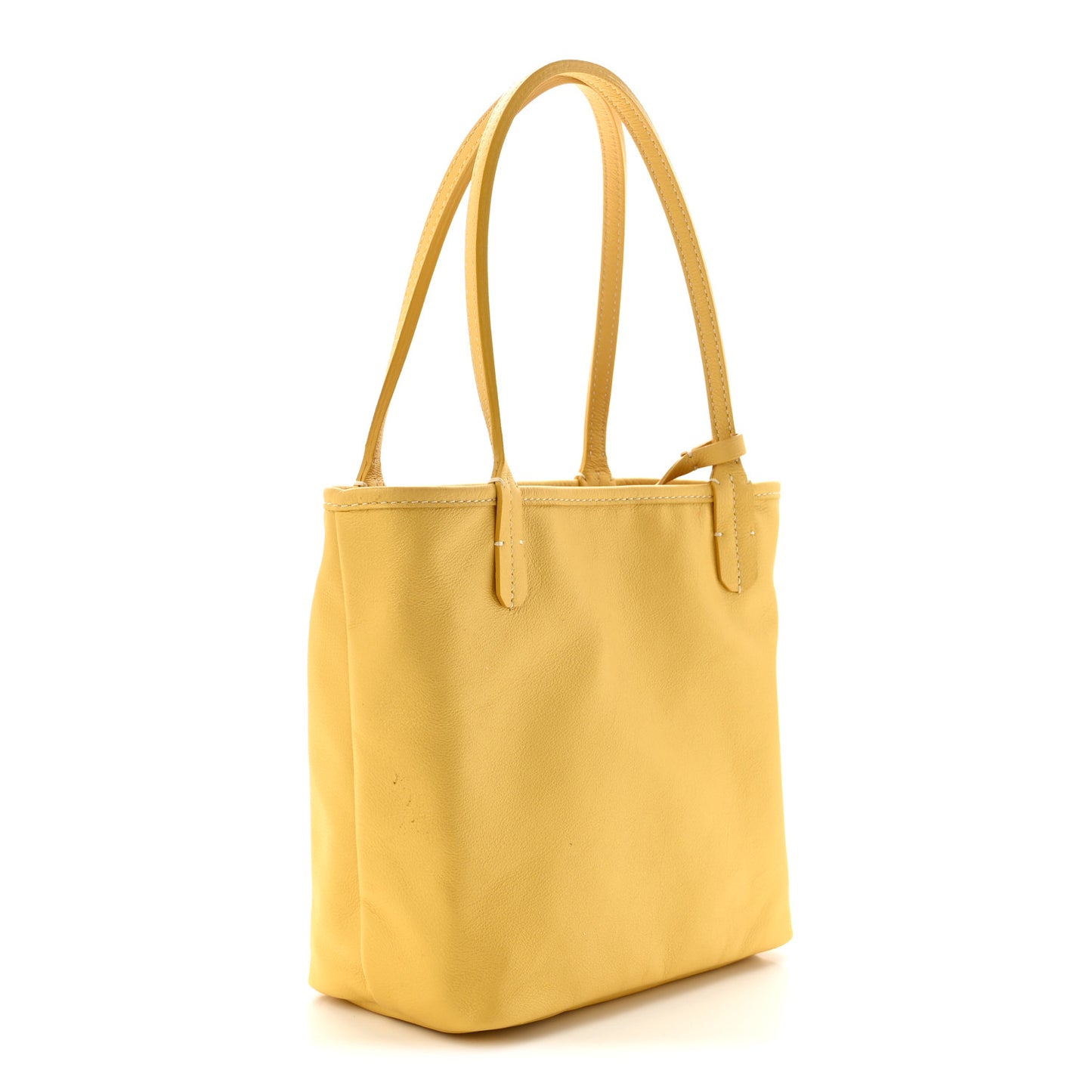 Goyardine Precious Metals Reversible Mini Anjou Gold