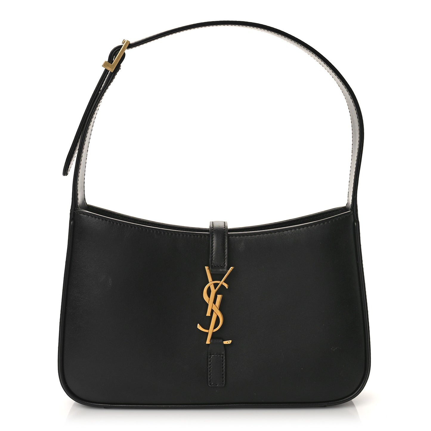 Smooth Calfskin Le 5 A 7 Hobo Black