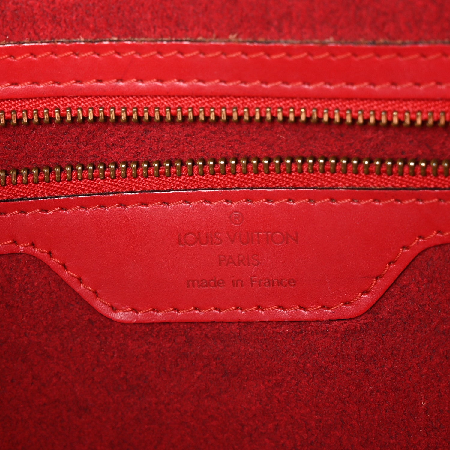Louis Vuitton Epi Saint Jacques PM Castillan Red 6 of 18
