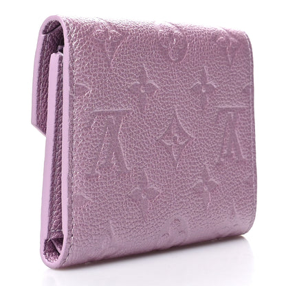 Louis Vuitton Empreinte Monogram Flower Victorine Wallet Pearly Lilac 3 of 8