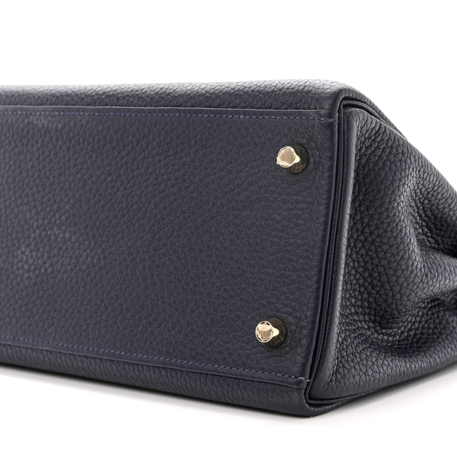 Hermes Togo Kelly Retourne 28 Bleu Nuit 11 of 14