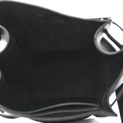 Celine Smooth Calfskin Long Strap Big Bag Bucket Black 9 of 21