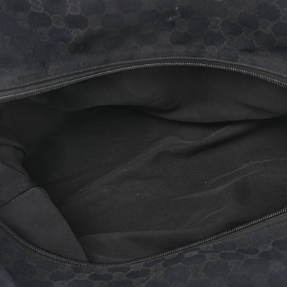 Gucci GG Monogram Web Medium Collapsible Carry On Duffle Black 4 of 8