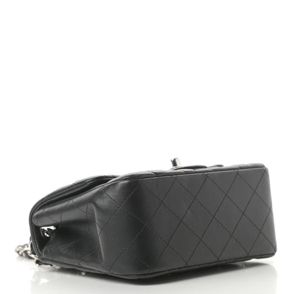 Chanel Lambskin Quilted Mini Square Flap Black 4 of 12