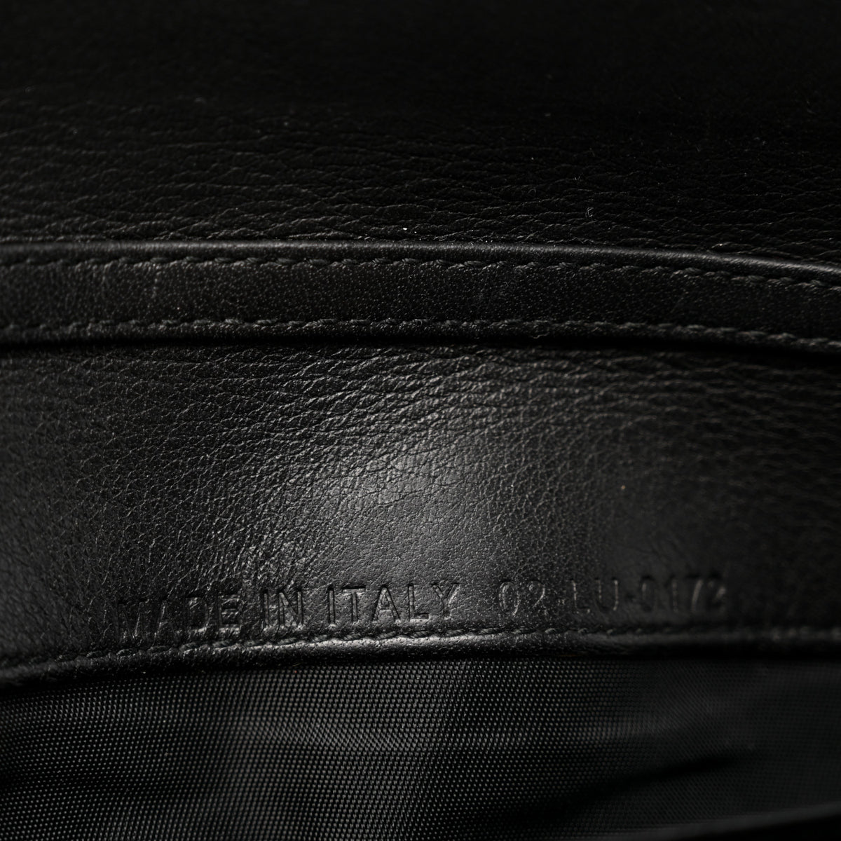 Patent Cannage Miss Dior Chain Wallet Black