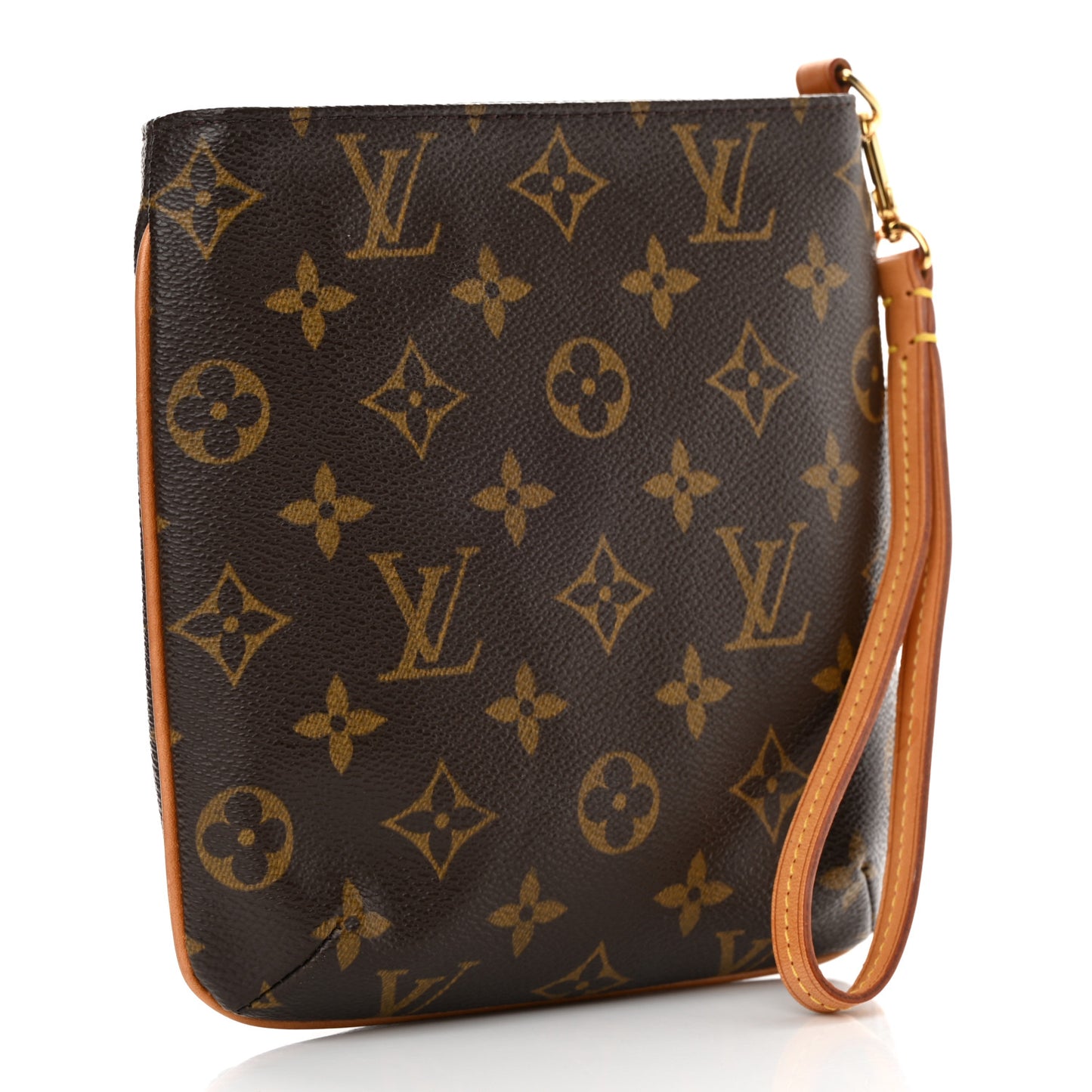 Monogram Partition Wristlet
