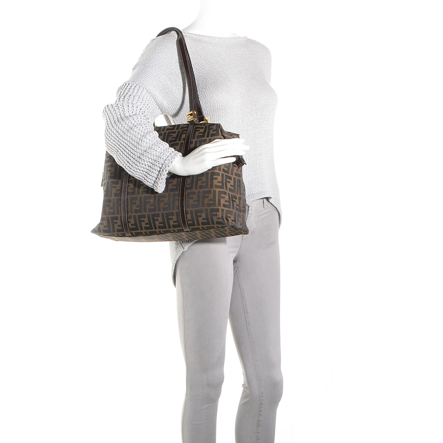 Zucca Large Satchel Tobacco