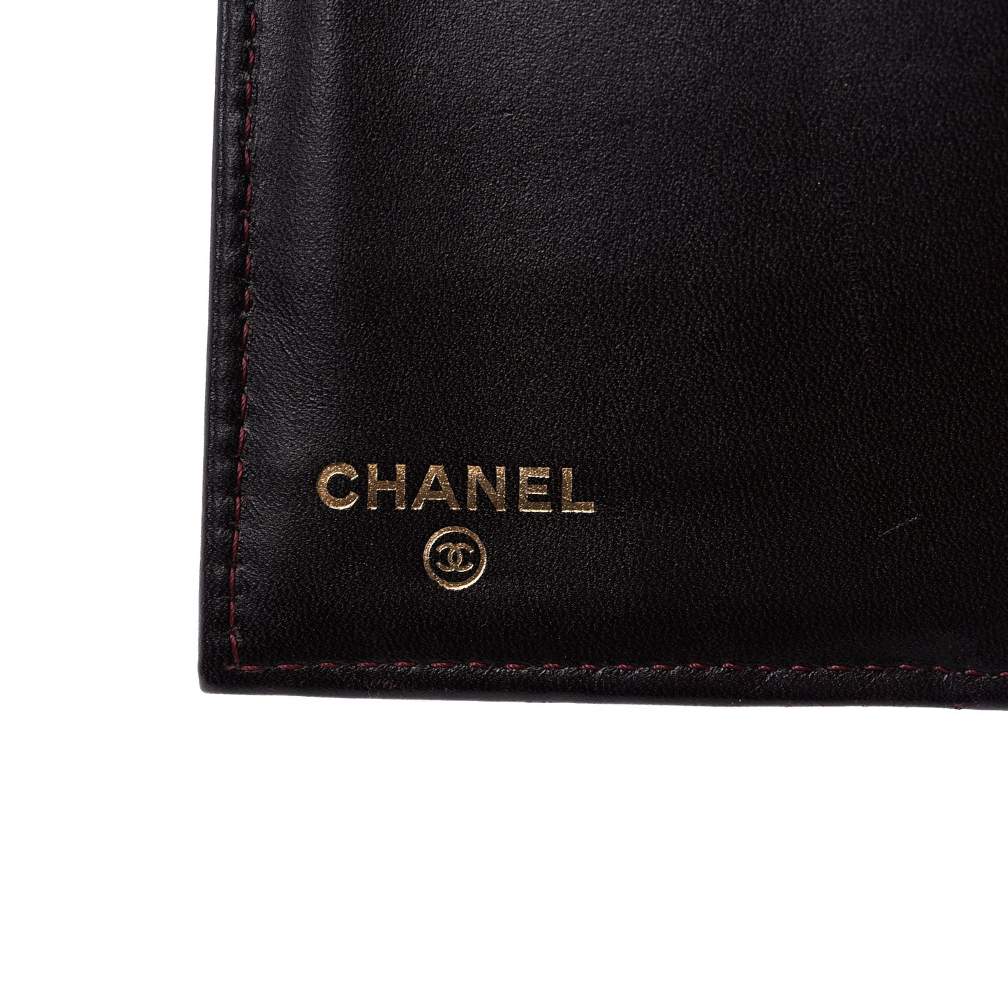 Caviar Quilted Large Flap Wallet Black