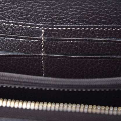 Gucci Crystal Monogram Zip Around Wallet Brown 8 of 8