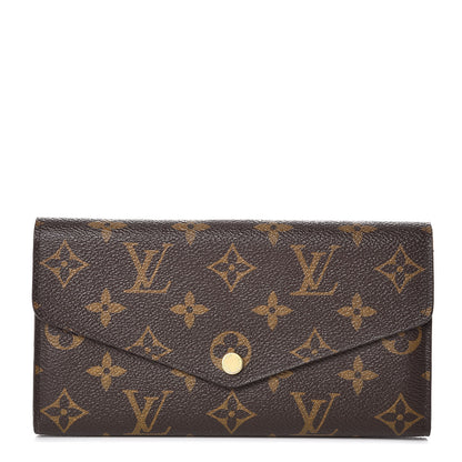 Louis Vuitton Monogram Sarah Wallet NM 1 of 8