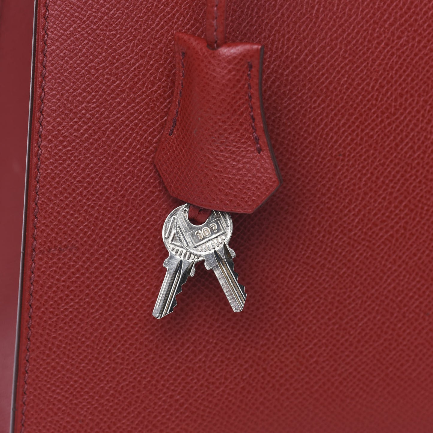 Epsom Kelly Sellier 32 Rouge Garance