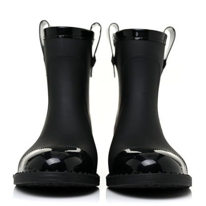 Jimmy Choo Rain Ankle Boots 39 Black 4 of 17