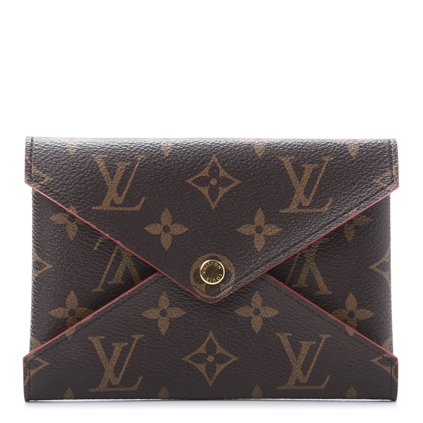 Monogram Medium Kirigami Pochette Insert Coquelicot