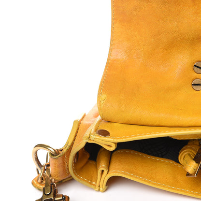 Proenza Schouler Lambskin Medium PS1 Satchel Mustard 16 of 24