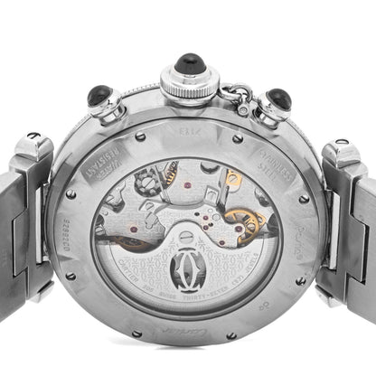 Cartier Stainless Steel 38mm Pasha C Chronograph Automatic Watch 4 of 5