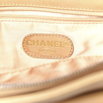Chanel Calfskin Shopping Tote Beige 7 of 23
