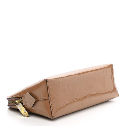 Louis Vuitton Vernis Cosmetic Pouch Rose Angelique 4 of 8