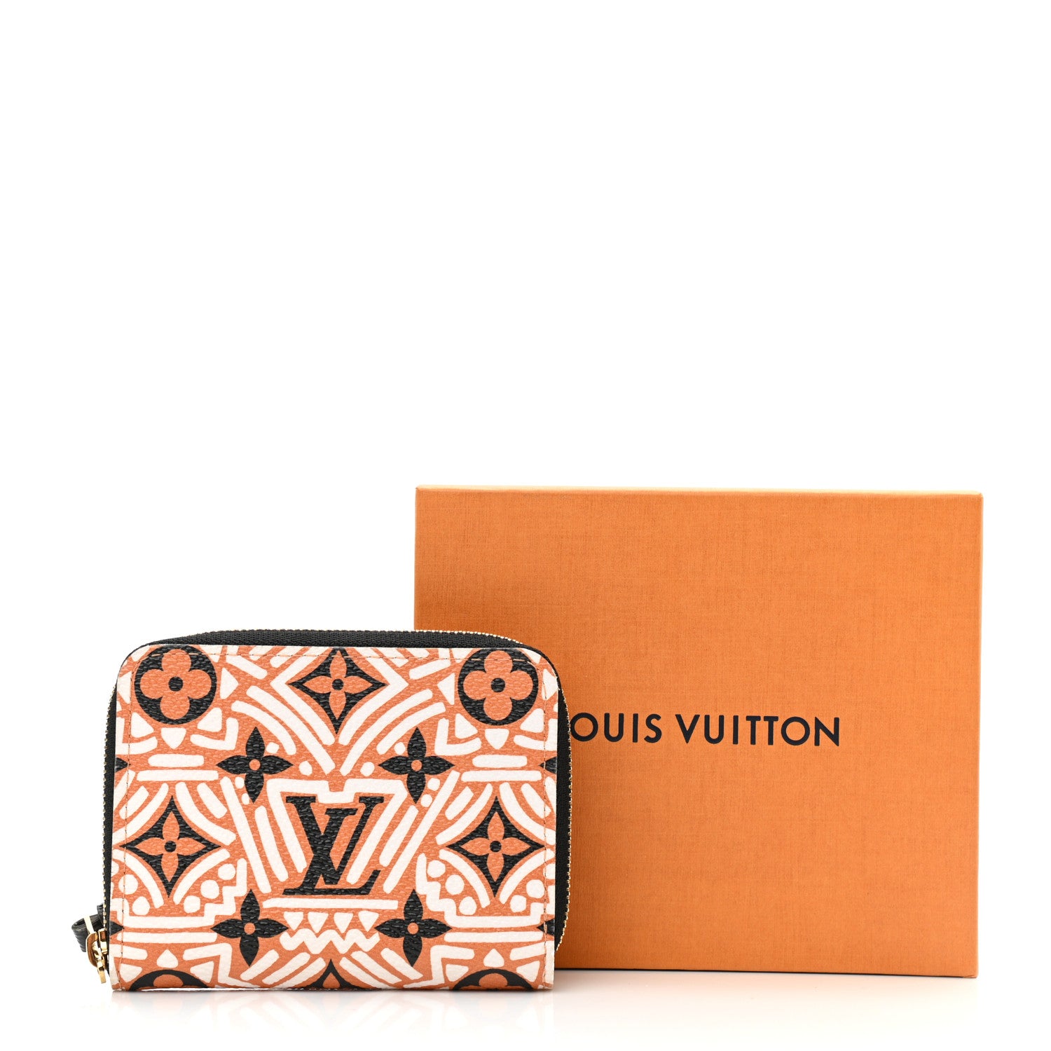 Louis Vuitton Monogram Giant Crafty Zippy Coin Purse Creme Caramel 8 of 8