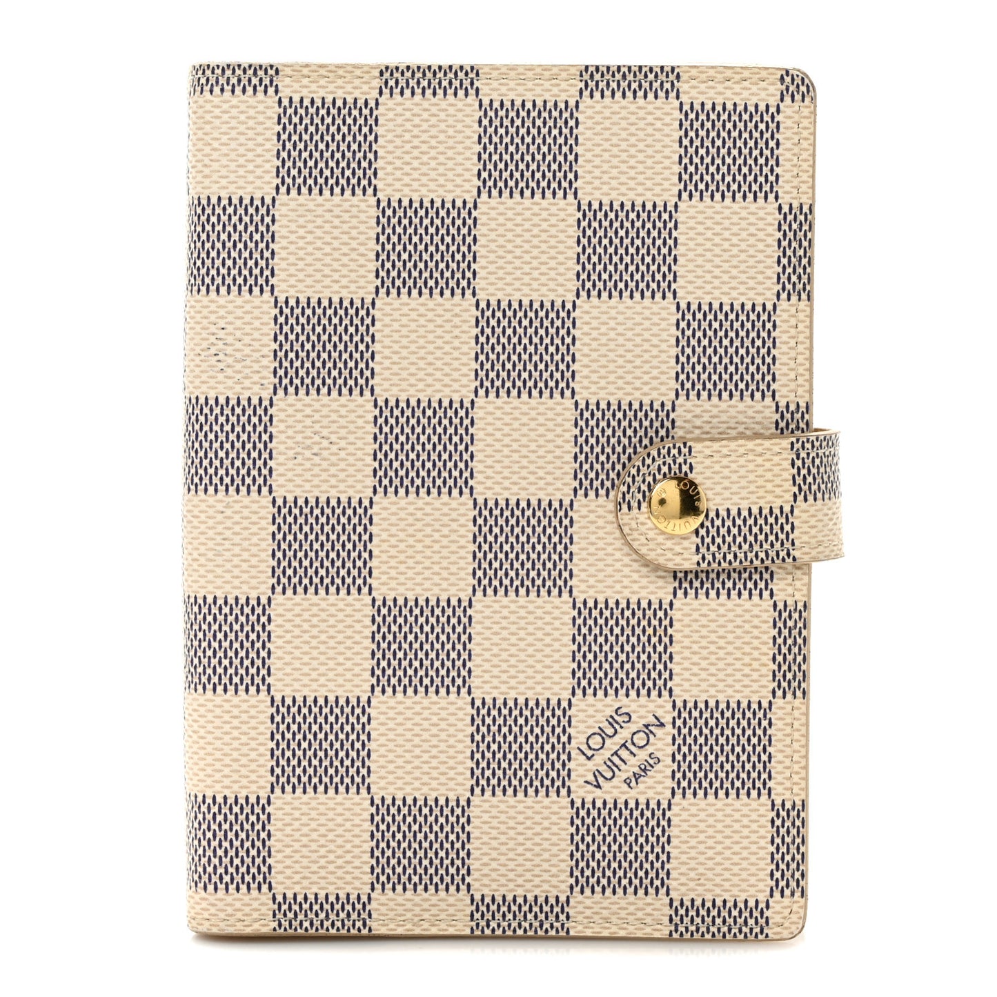 Damier Azur Small Ring Agenda Cover