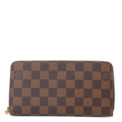 Louis Vuitton Damier Ebene Zippy Wallet 1 of 8