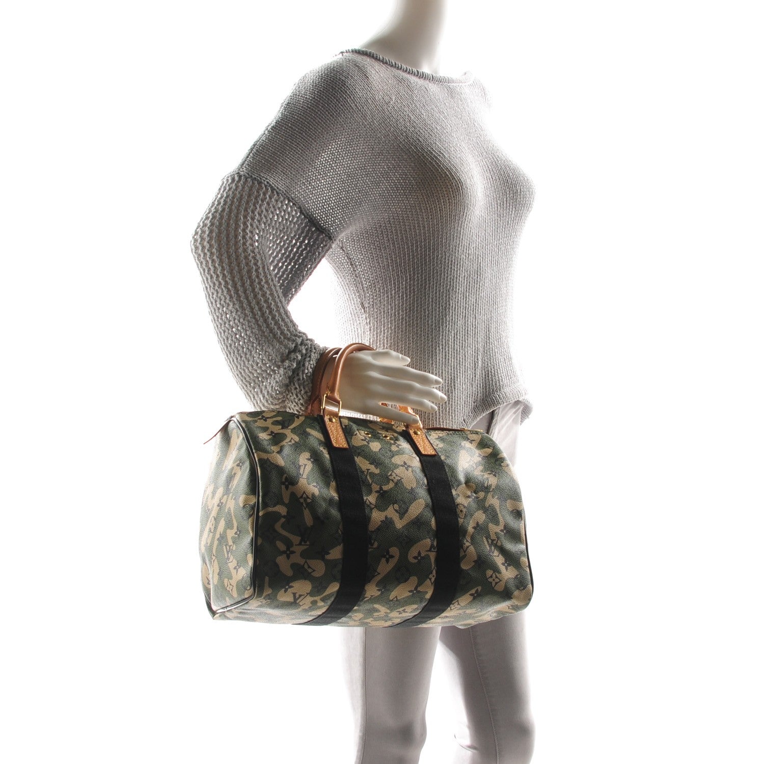 Louis Vuitton Monogramouflage Speedy 35 2 of 7