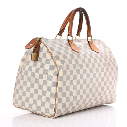 Louis Vuitton Damier Azur Speedy 35 3 of 8