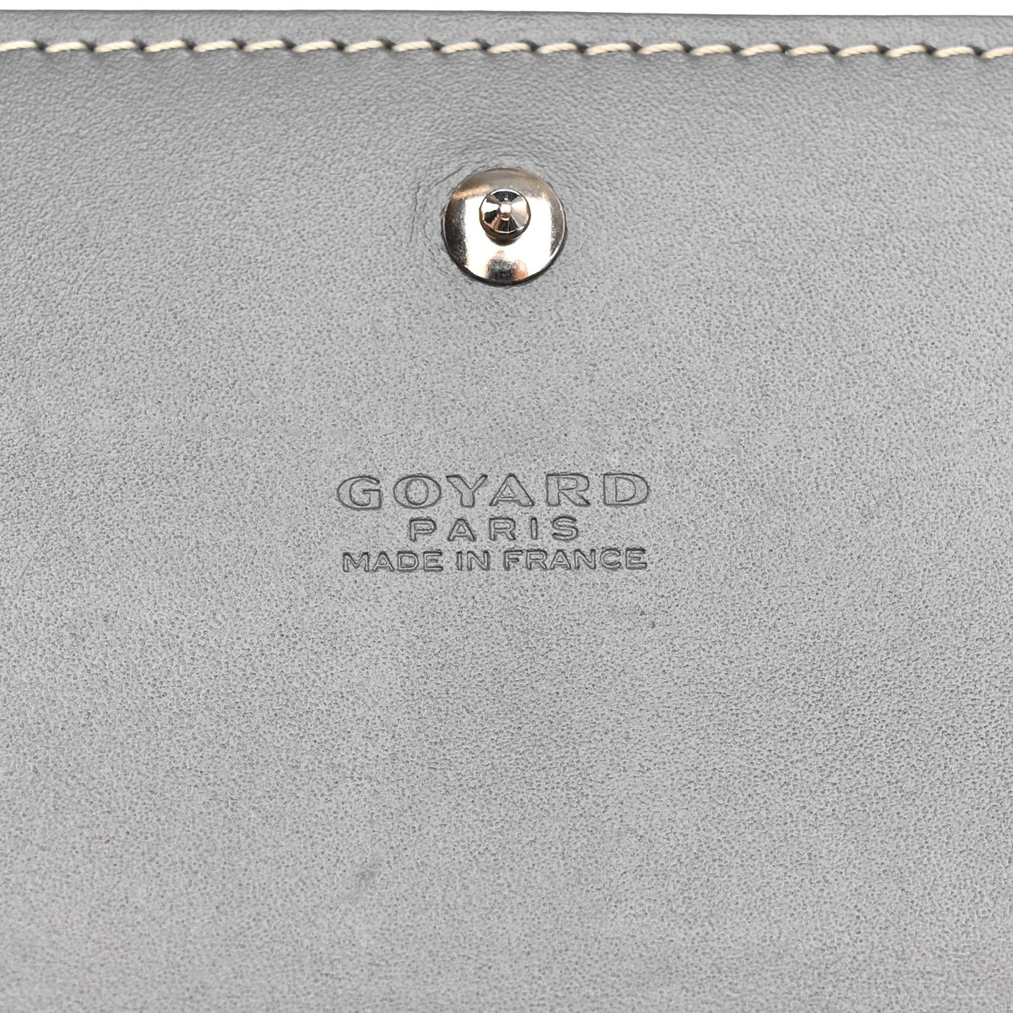 Goyardine Varenne Long Wallet Grey