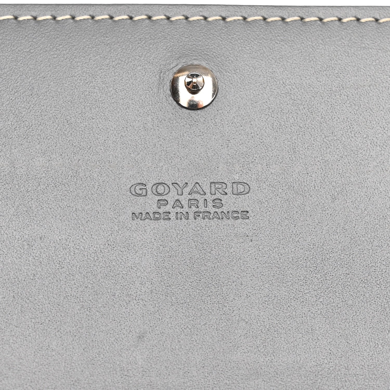 Goyard Goyardine Varenne Long Wallet Grey 6 of 11