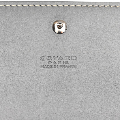 Goyard Goyardine Varenne Long Wallet Grey 6 of 11