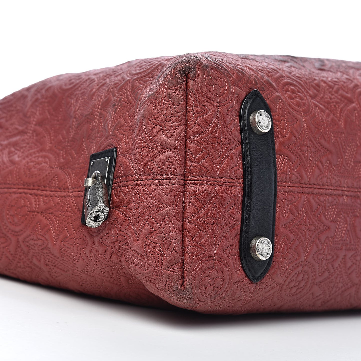 Monogram Lambskin Antheia Hobo PM Framboise