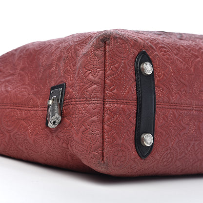 Louis Vuitton Monogram Lambskin Antheia Hobo PM Framboise 10 of 14