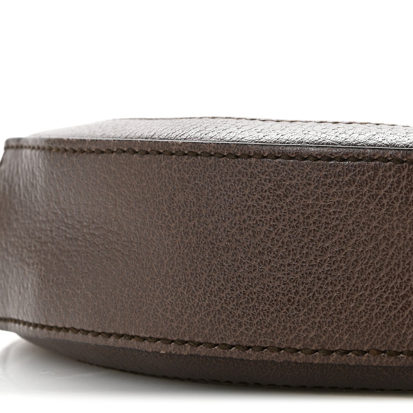 GG Supreme Monogram Web Mini Ophidia Round Shoulder Bag Brown