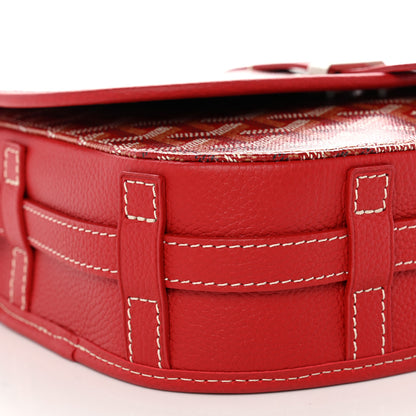 Goyard Goyardine Belvedere II PM Messenger Bag Red 7 of 9