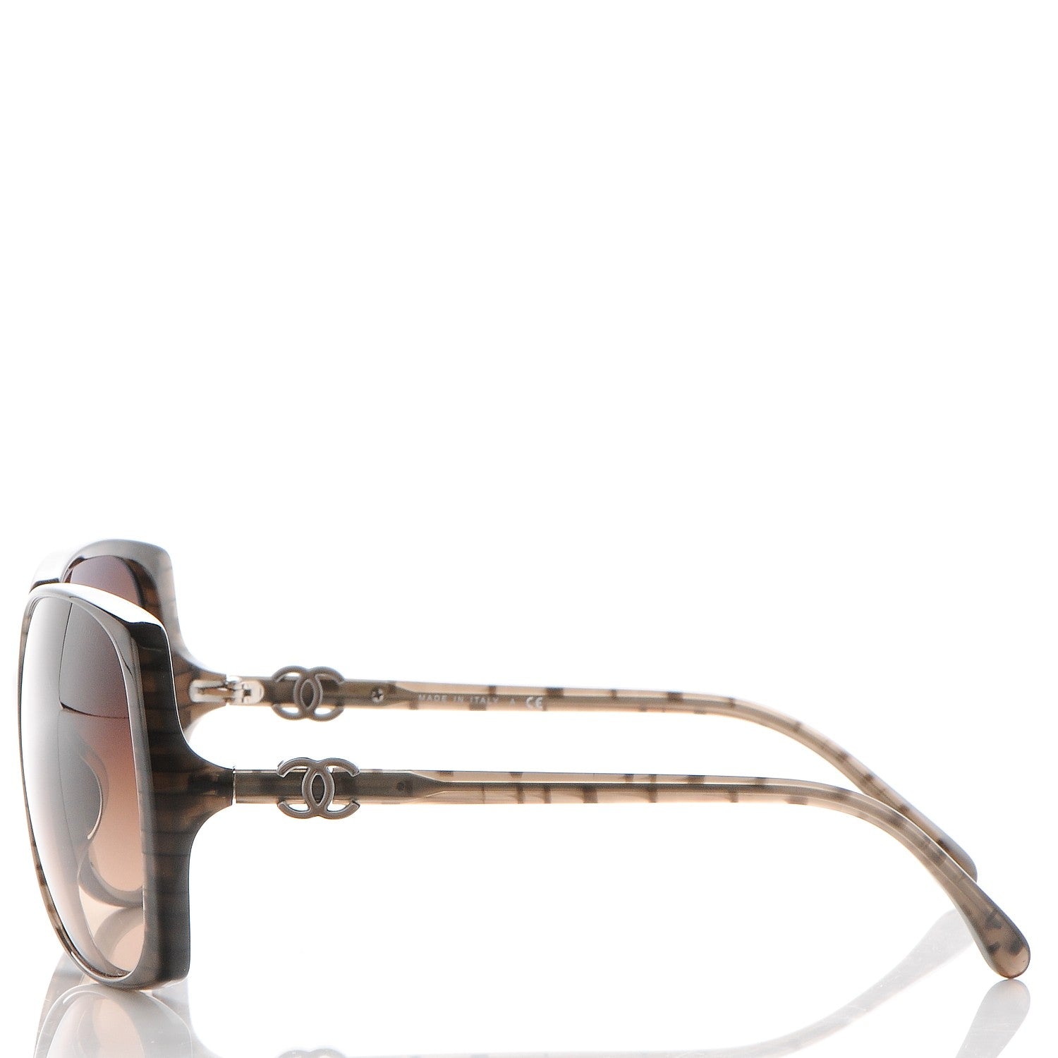 Chanel CC Sunglasses 5216-A Brown 3 of 8
