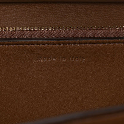 Celine Smooth Calfskin Medium Classic Box Flap Bag Camel 8 of 14