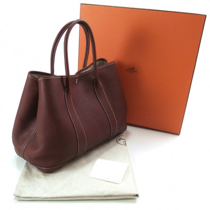 Hermes Negonda Garden Party Tote 36 MM Rouge H 3 of 10