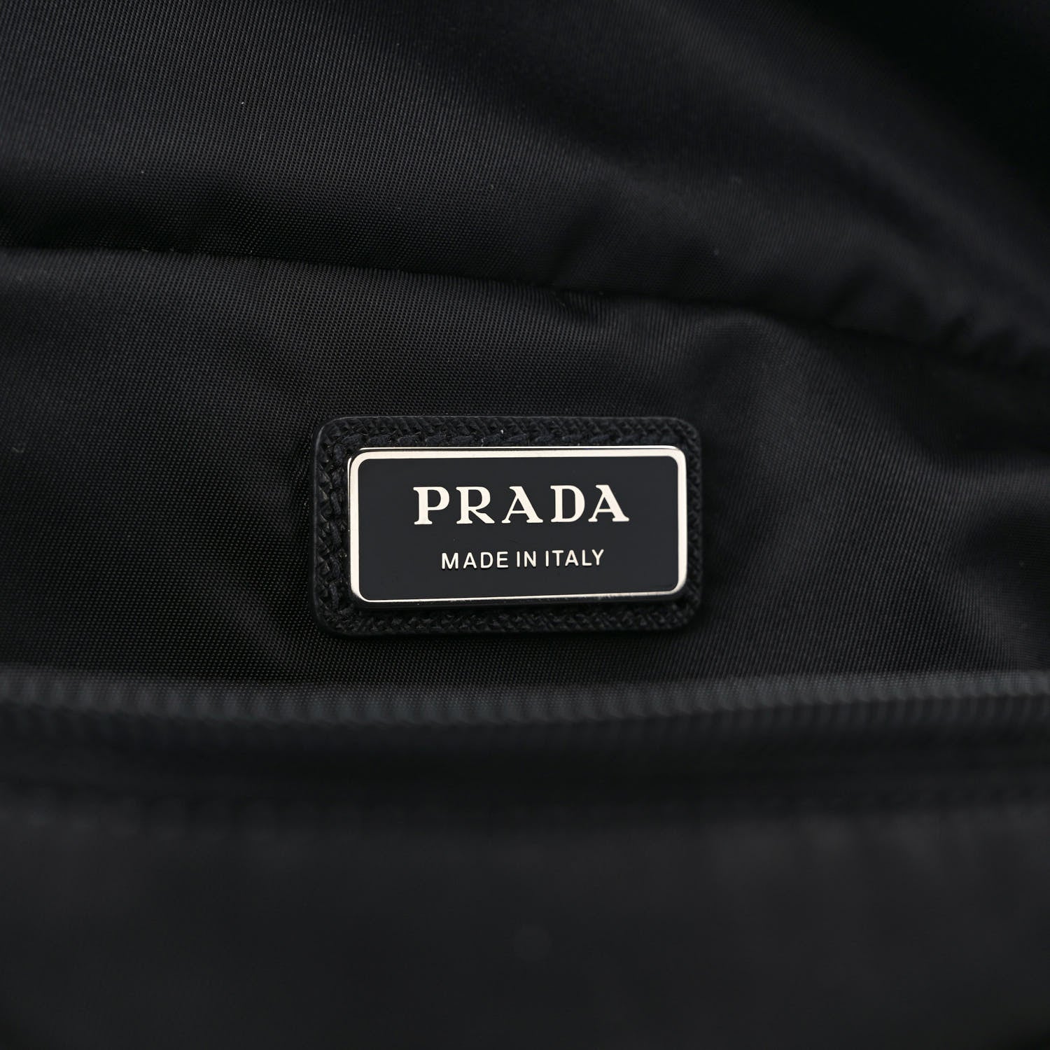 Prada Re-Nylon Saffiano Sling Bag Black 5 of 8