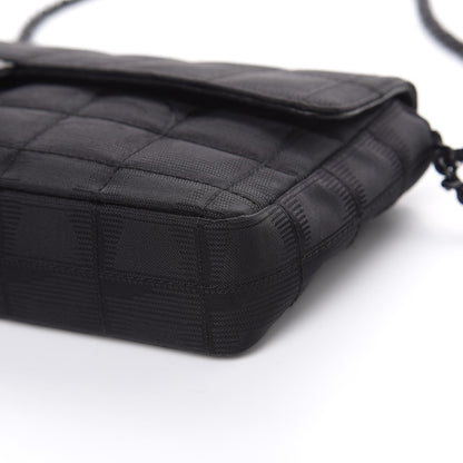 Chanel Nylon Travel East West Flap Black 9 of 14